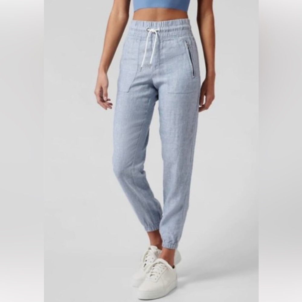 Athleta Cabo Linen Jogger Size 4